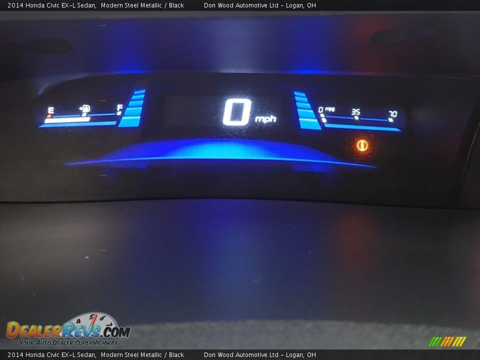 2014 Honda Civic EX-L Sedan Gauges Photo #20