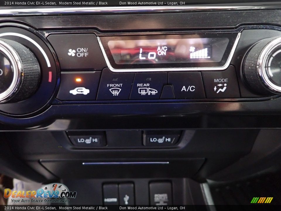 Controls of 2014 Honda Civic EX-L Sedan Photo #21