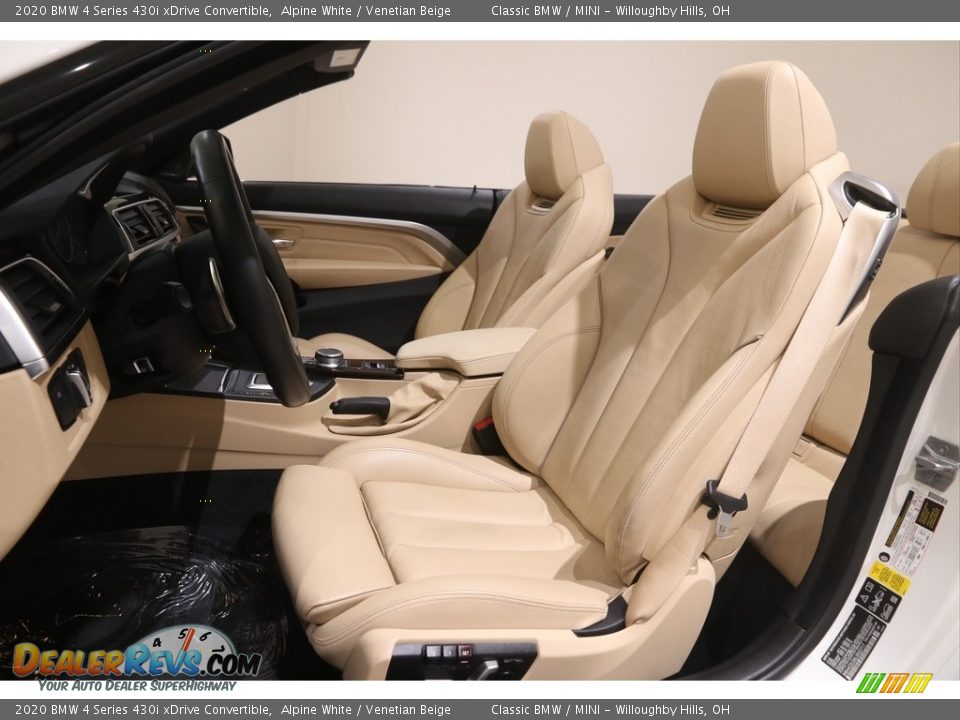 Front Seat of 2020 BMW 4 Series 430i xDrive Convertible Photo #6