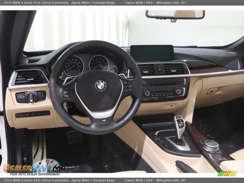 Dashboard of 2020 BMW 4 Series 430i xDrive Convertible Photo #7