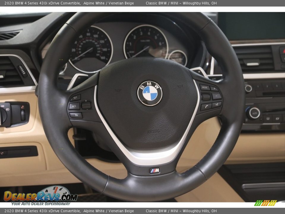 2020 BMW 4 Series 430i xDrive Convertible Steering Wheel Photo #8