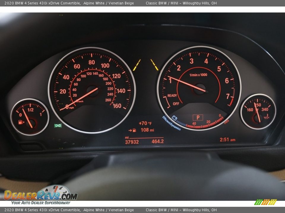 2020 BMW 4 Series 430i xDrive Convertible Gauges Photo #9