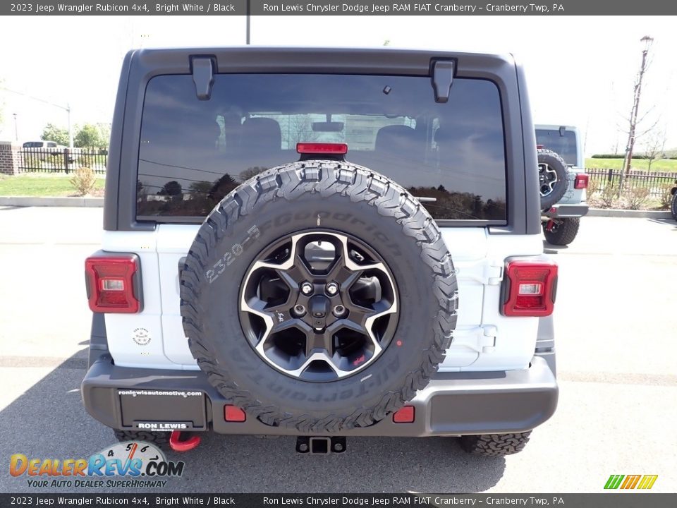 2023 Jeep Wrangler Rubicon 4x4 Bright White / Black Photo #4