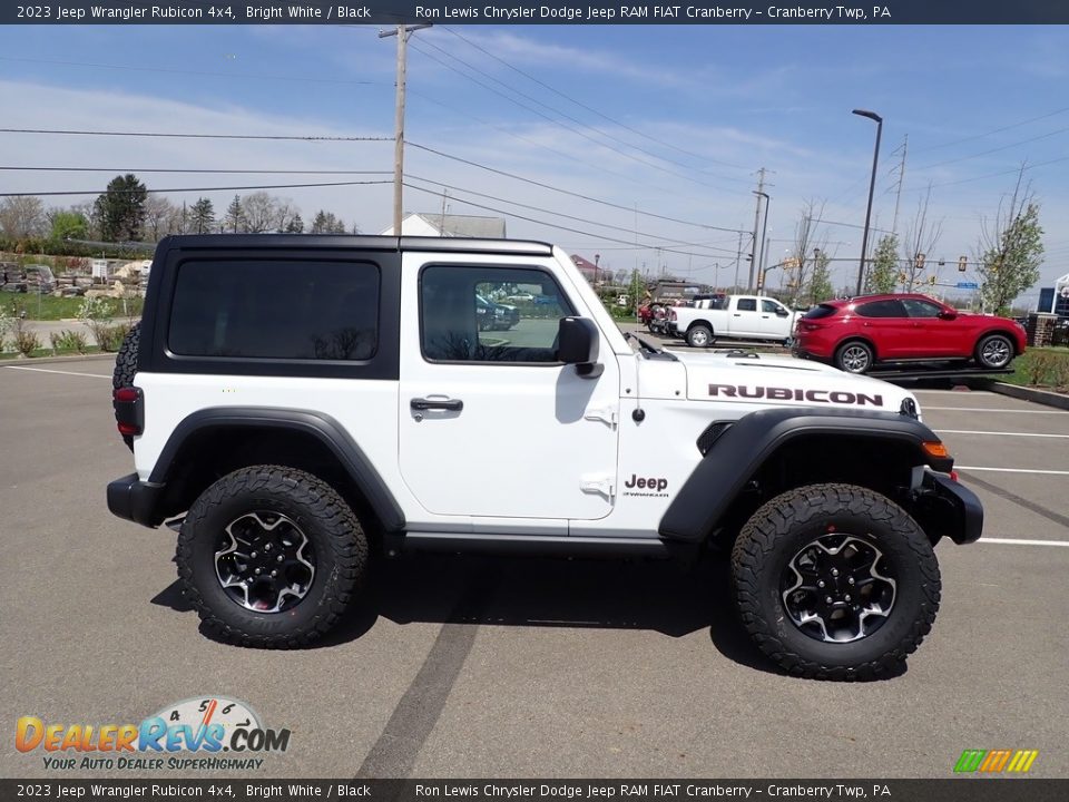 Bright White 2023 Jeep Wrangler Rubicon 4x4 Photo #6