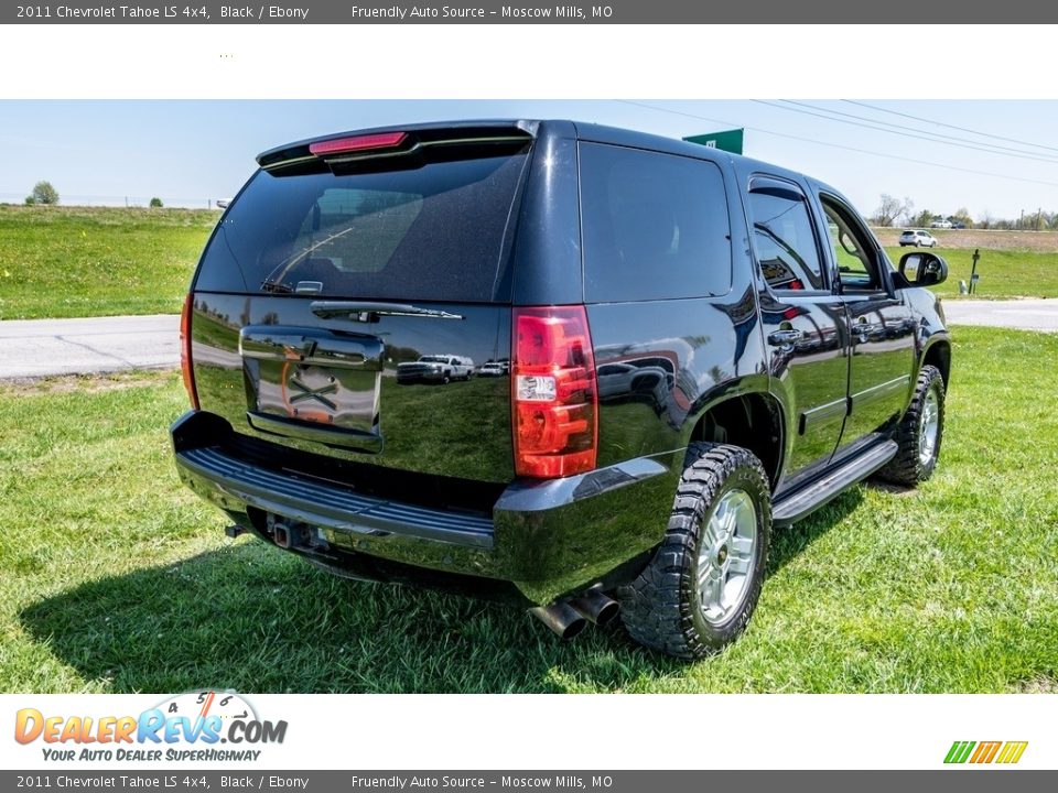 2011 Chevrolet Tahoe LS 4x4 Black / Ebony Photo #4