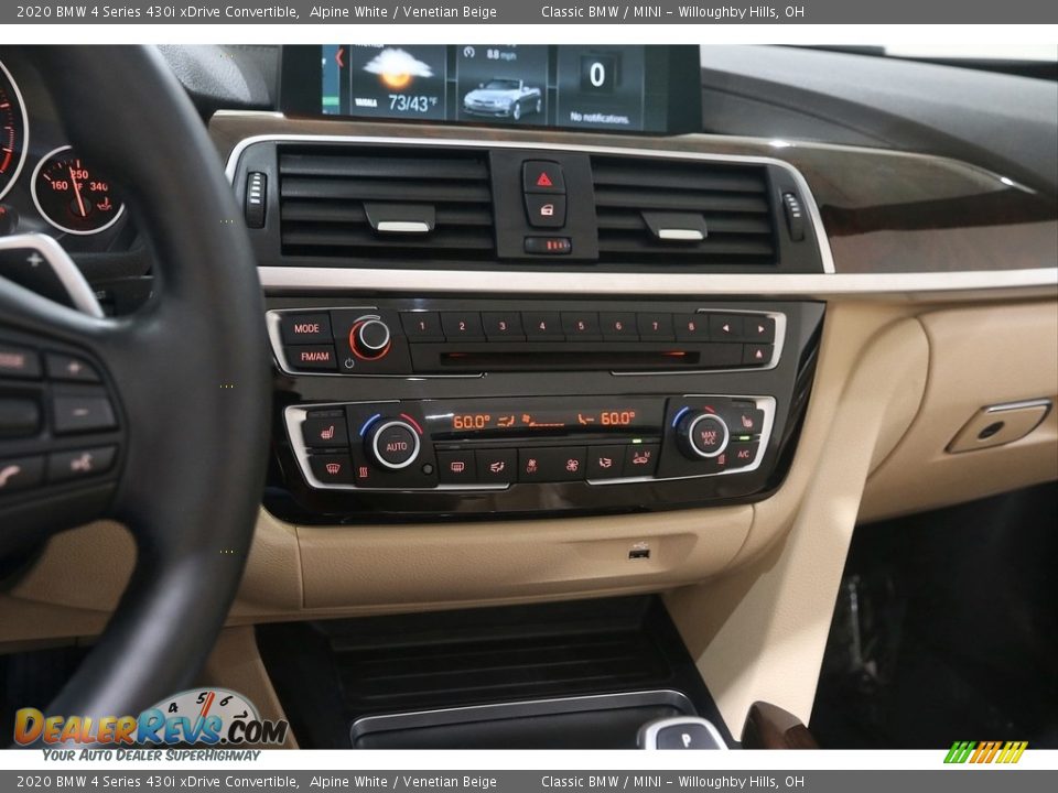 Controls of 2020 BMW 4 Series 430i xDrive Convertible Photo #15