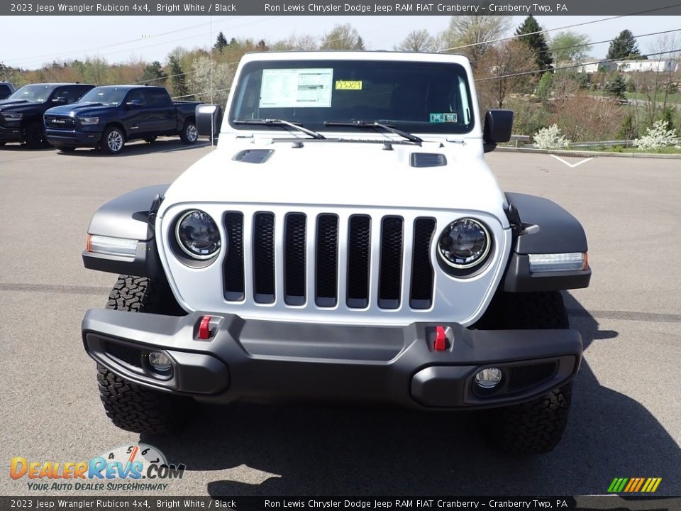 2023 Jeep Wrangler Rubicon 4x4 Bright White / Black Photo #8