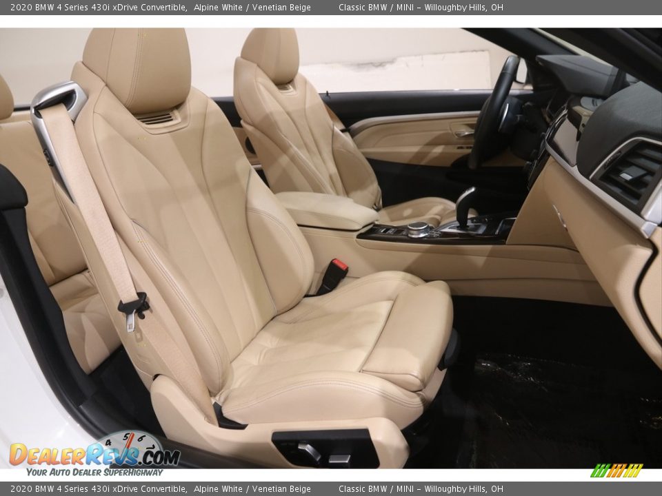 Front Seat of 2020 BMW 4 Series 430i xDrive Convertible Photo #19