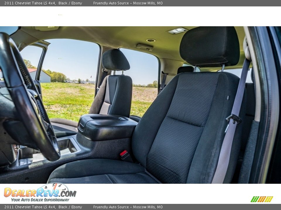 2011 Chevrolet Tahoe LS 4x4 Black / Ebony Photo #17