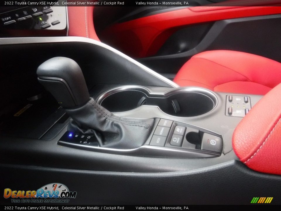 2022 Toyota Camry XSE Hybrid Celestial Silver Metallic / Cockpit Red Photo #17