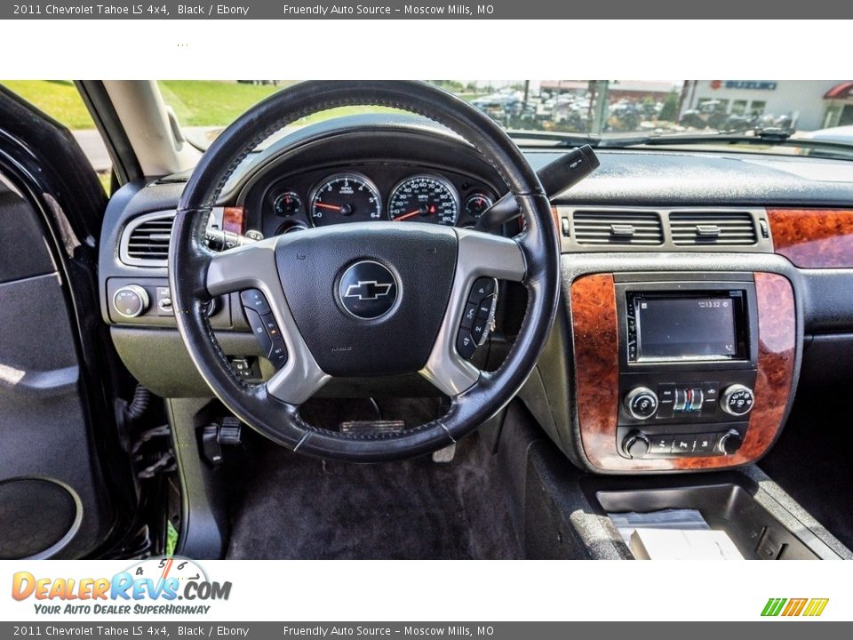 2011 Chevrolet Tahoe LS 4x4 Black / Ebony Photo #28