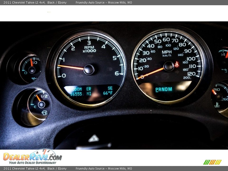 2011 Chevrolet Tahoe LS 4x4 Black / Ebony Photo #30