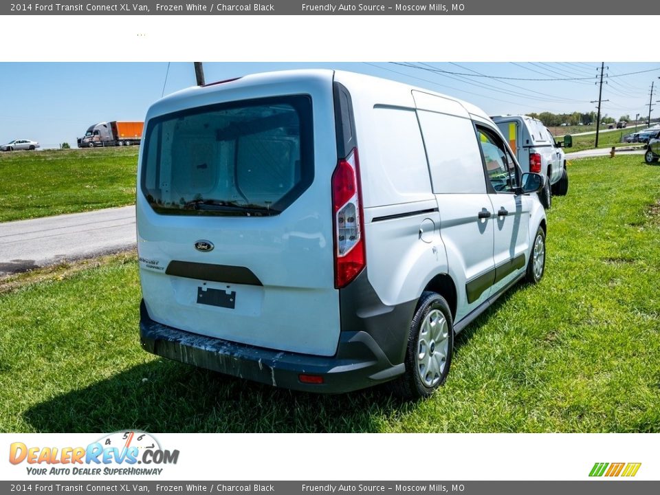 2014 Ford Transit Connect XL Van Frozen White / Charcoal Black Photo #4