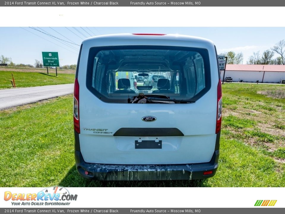 2014 Ford Transit Connect XL Van Frozen White / Charcoal Black Photo #5