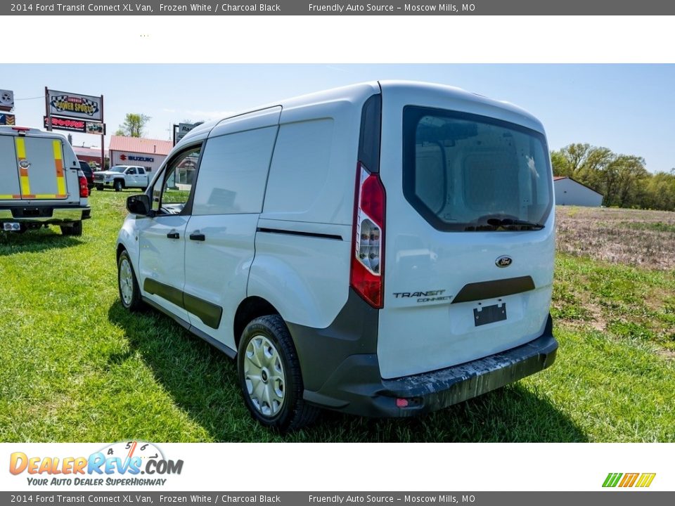 2014 Ford Transit Connect XL Van Frozen White / Charcoal Black Photo #6