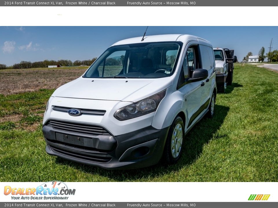 2014 Ford Transit Connect XL Van Frozen White / Charcoal Black Photo #8