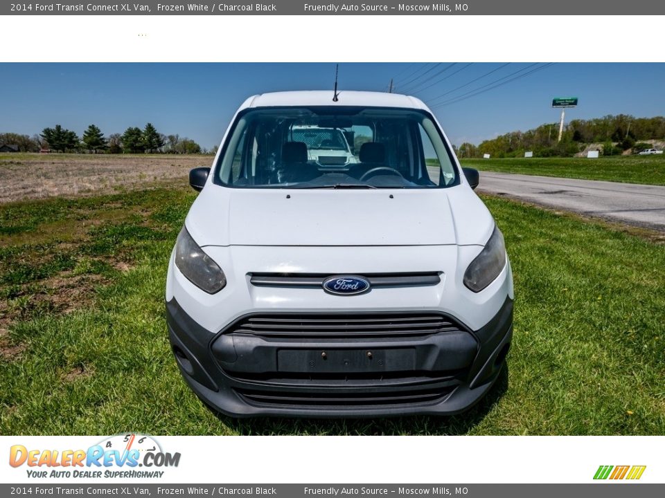 2014 Ford Transit Connect XL Van Frozen White / Charcoal Black Photo #9