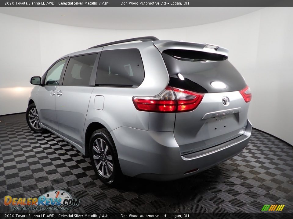 2020 Toyota Sienna LE AWD Celestial Silver Metallic / Ash Photo #6