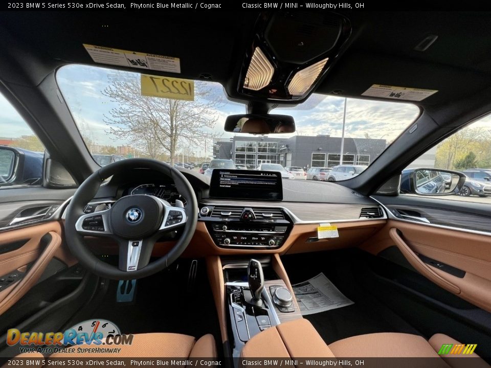 Cognac Interior - 2023 BMW 5 Series 530e xDrive Sedan Photo #6