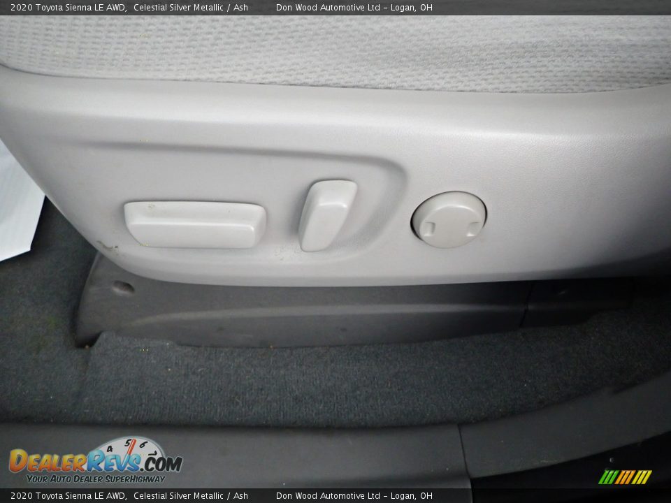 2020 Toyota Sienna LE AWD Celestial Silver Metallic / Ash Photo #13