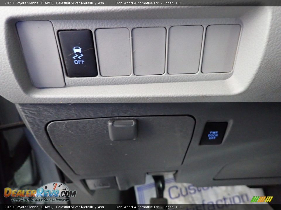 2020 Toyota Sienna LE AWD Celestial Silver Metallic / Ash Photo #15