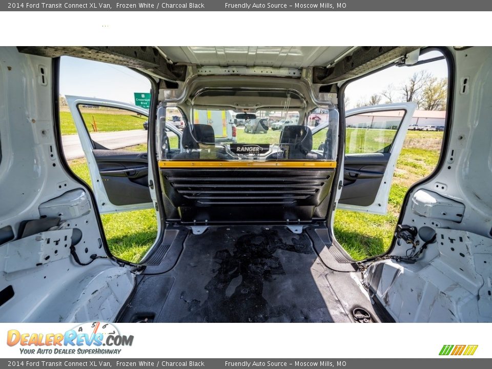 2014 Ford Transit Connect XL Van Frozen White / Charcoal Black Photo #21