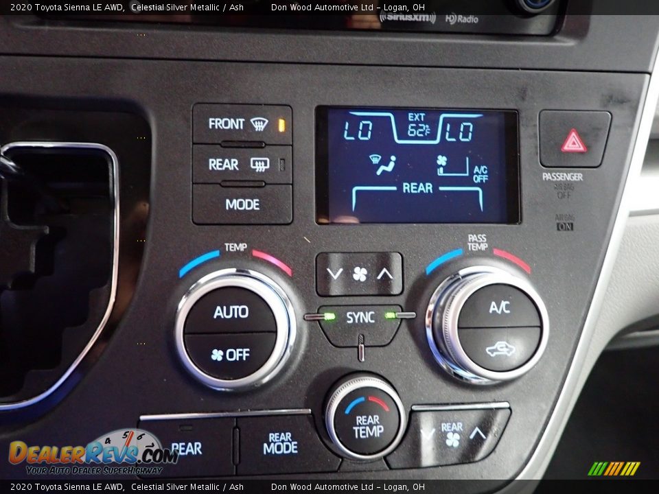 2020 Toyota Sienna LE AWD Celestial Silver Metallic / Ash Photo #18