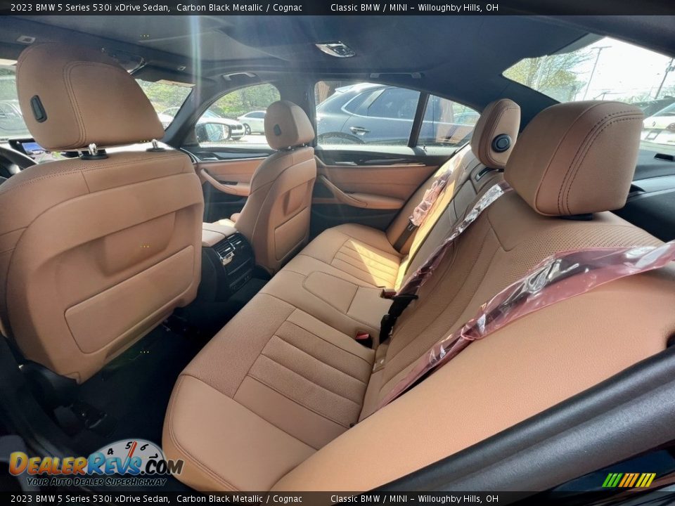 Rear Seat of 2023 BMW 5 Series 530i xDrive Sedan Photo #4