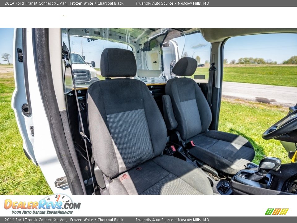 2014 Ford Transit Connect XL Van Frozen White / Charcoal Black Photo #25