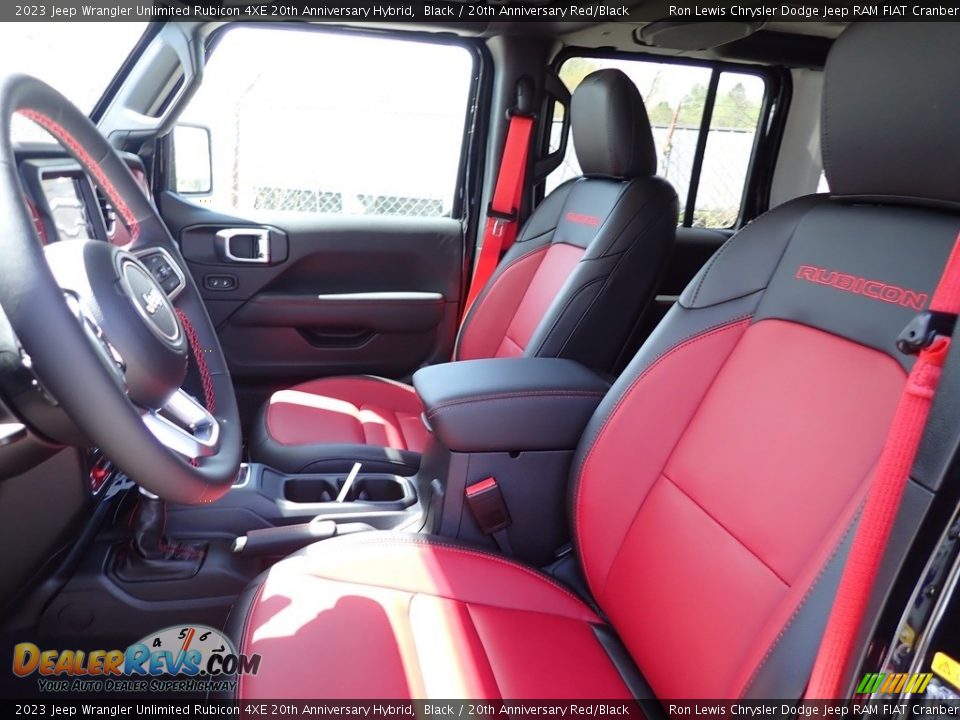 Front Seat of 2023 Jeep Wrangler Unlimited Rubicon 4XE 20th Anniversary Hybrid Photo #14