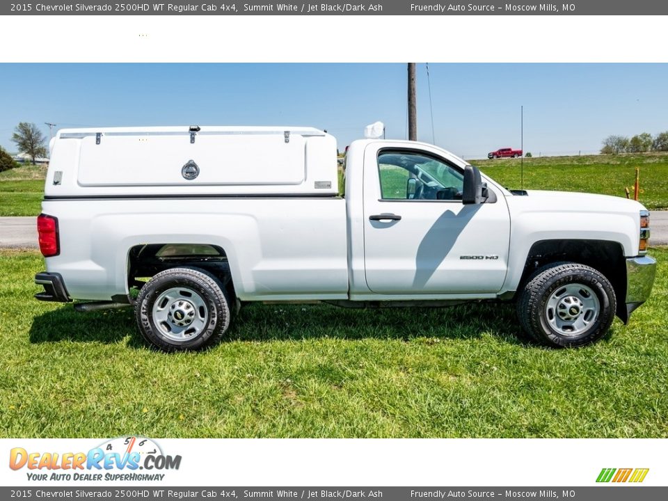 2015 Chevrolet Silverado 2500HD WT Regular Cab 4x4 Summit White / Jet Black/Dark Ash Photo #3