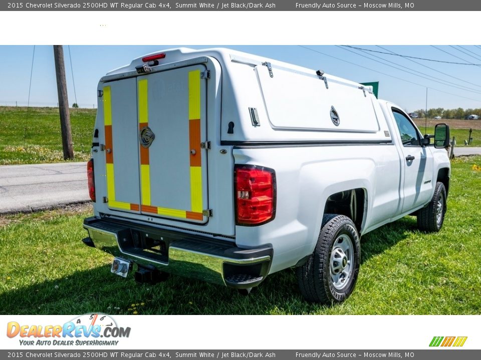 2015 Chevrolet Silverado 2500HD WT Regular Cab 4x4 Summit White / Jet Black/Dark Ash Photo #4