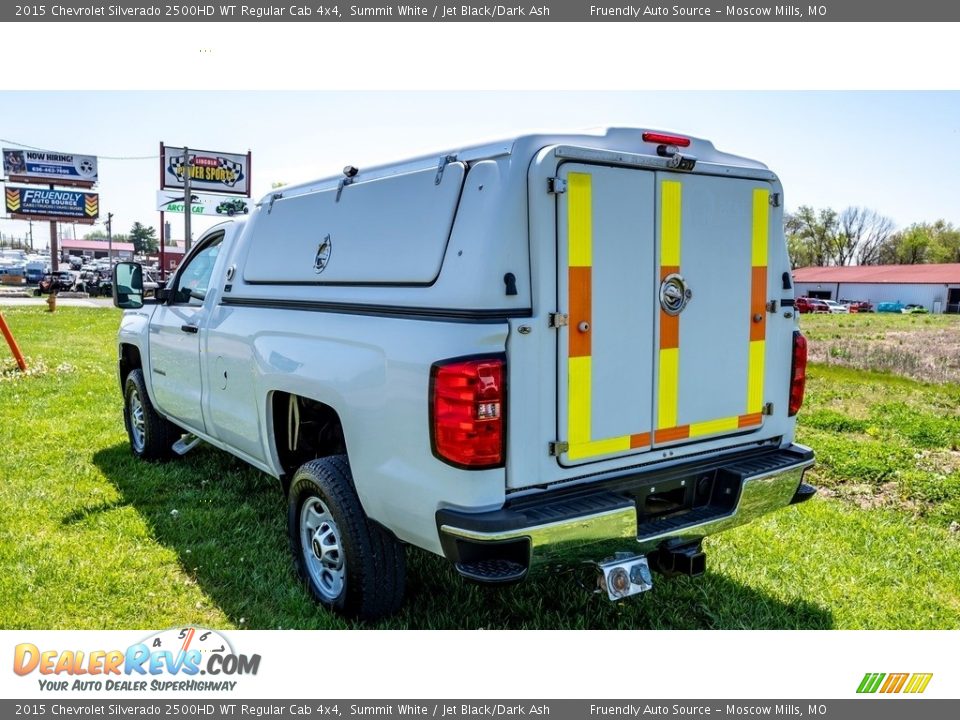 2015 Chevrolet Silverado 2500HD WT Regular Cab 4x4 Summit White / Jet Black/Dark Ash Photo #6