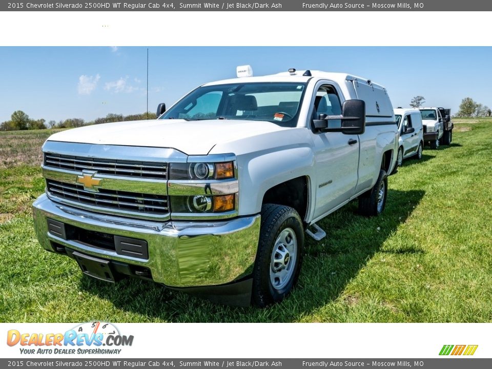 2015 Chevrolet Silverado 2500HD WT Regular Cab 4x4 Summit White / Jet Black/Dark Ash Photo #8