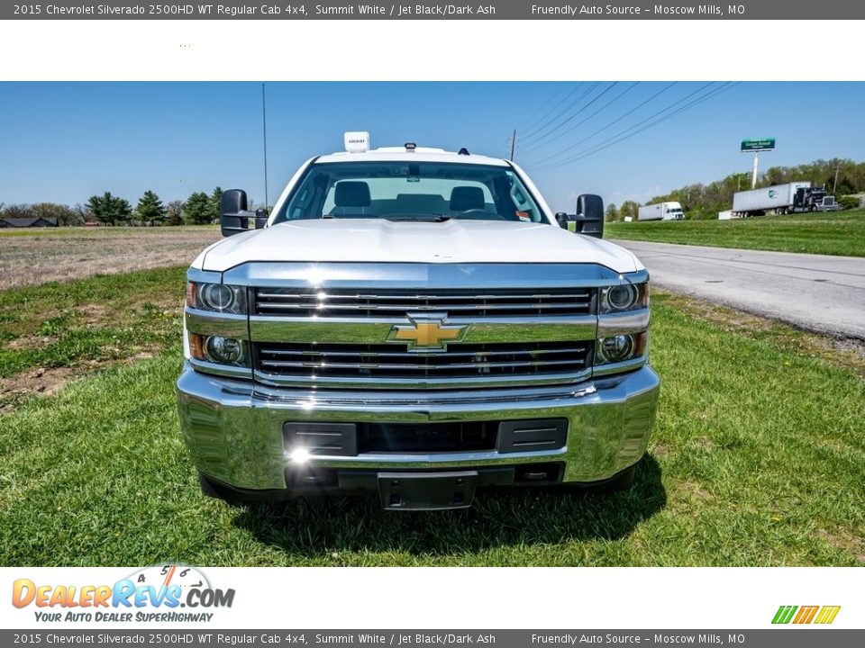 2015 Chevrolet Silverado 2500HD WT Regular Cab 4x4 Summit White / Jet Black/Dark Ash Photo #9