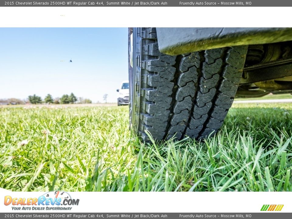 2015 Chevrolet Silverado 2500HD WT Regular Cab 4x4 Summit White / Jet Black/Dark Ash Photo #11