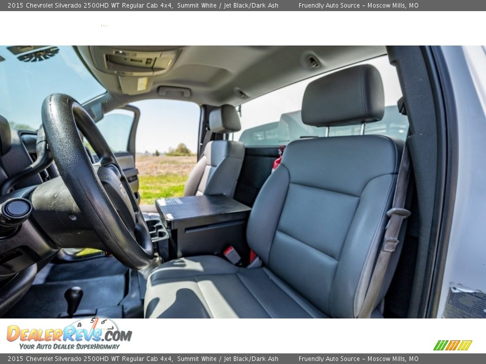 2015 Chevrolet Silverado 2500HD WT Regular Cab 4x4 Summit White / Jet Black/Dark Ash Photo #18