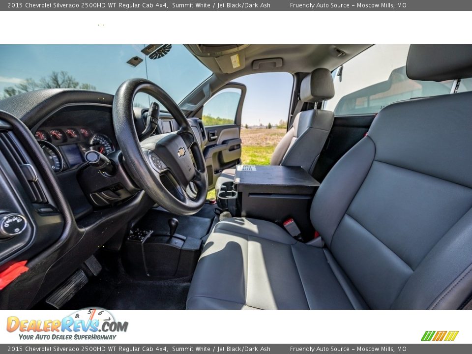 2015 Chevrolet Silverado 2500HD WT Regular Cab 4x4 Summit White / Jet Black/Dark Ash Photo #19