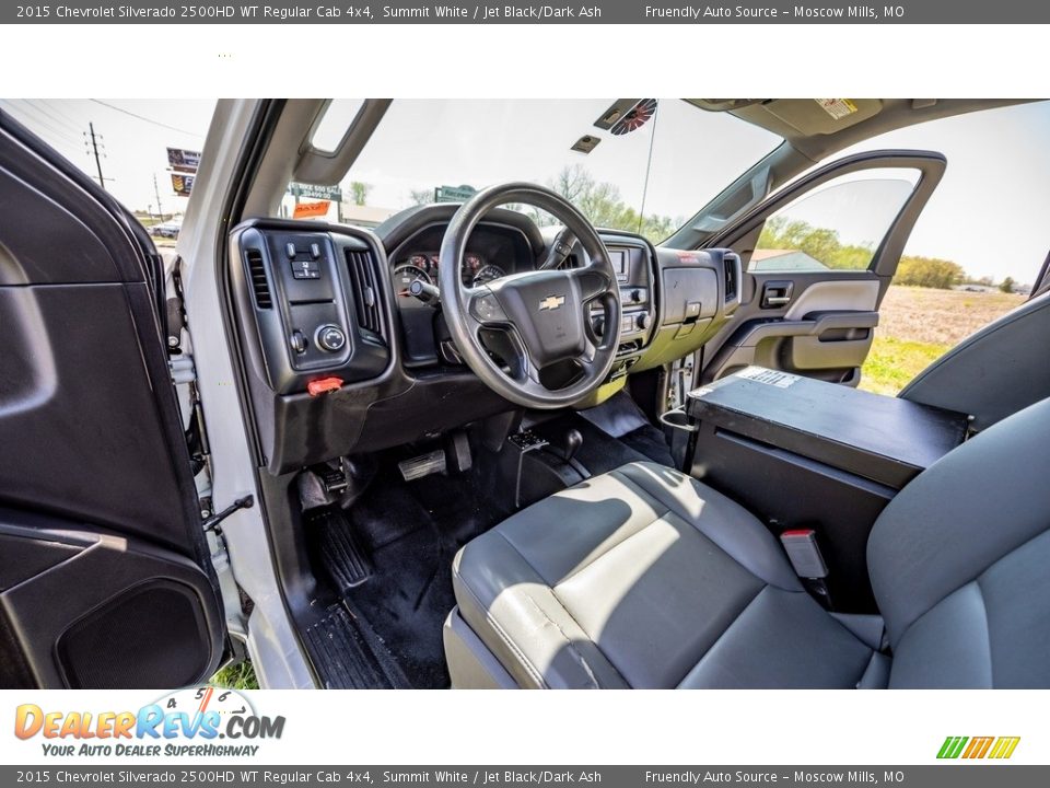 2015 Chevrolet Silverado 2500HD WT Regular Cab 4x4 Summit White / Jet Black/Dark Ash Photo #20