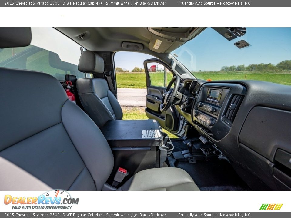 2015 Chevrolet Silverado 2500HD WT Regular Cab 4x4 Summit White / Jet Black/Dark Ash Photo #26