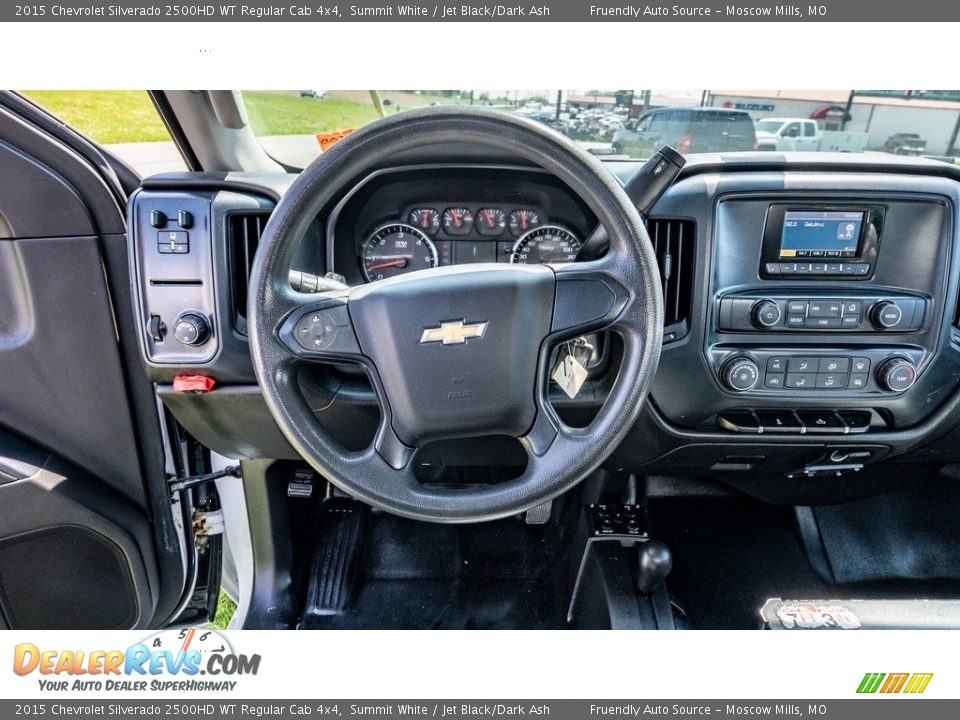 2015 Chevrolet Silverado 2500HD WT Regular Cab 4x4 Summit White / Jet Black/Dark Ash Photo #29