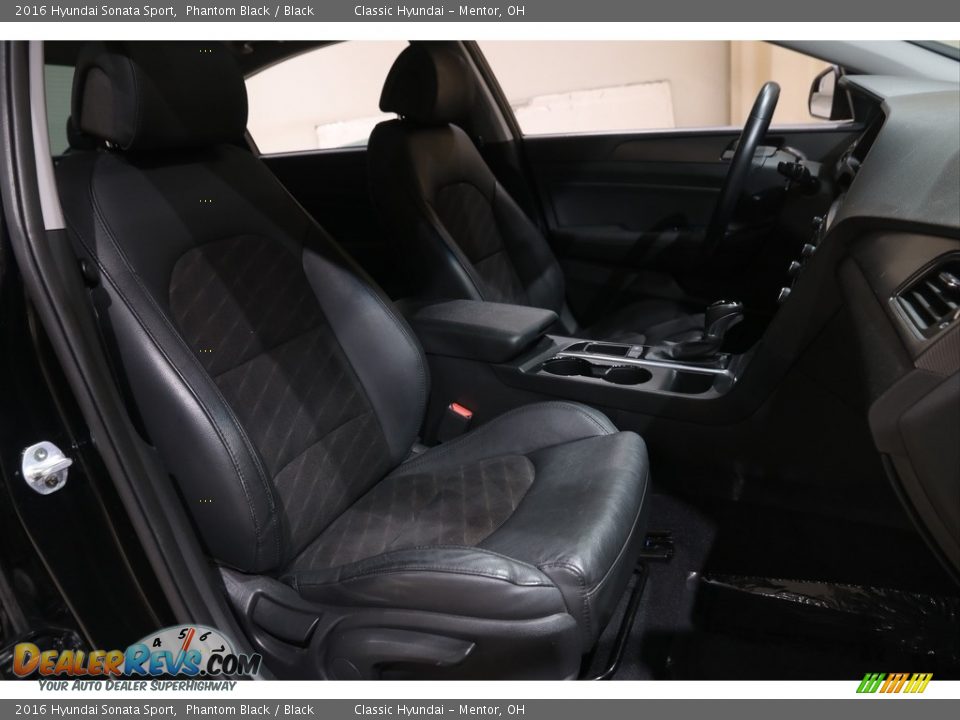 2016 Hyundai Sonata Sport Phantom Black / Black Photo #15