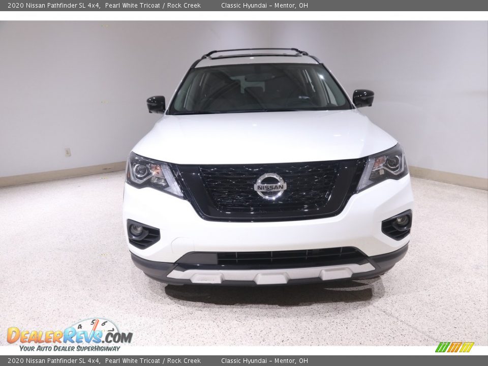 2020 Nissan Pathfinder SL 4x4 Pearl White Tricoat / Rock Creek Photo #2