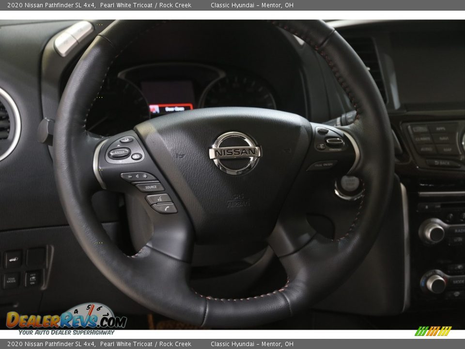 2020 Nissan Pathfinder SL 4x4 Pearl White Tricoat / Rock Creek Photo #8