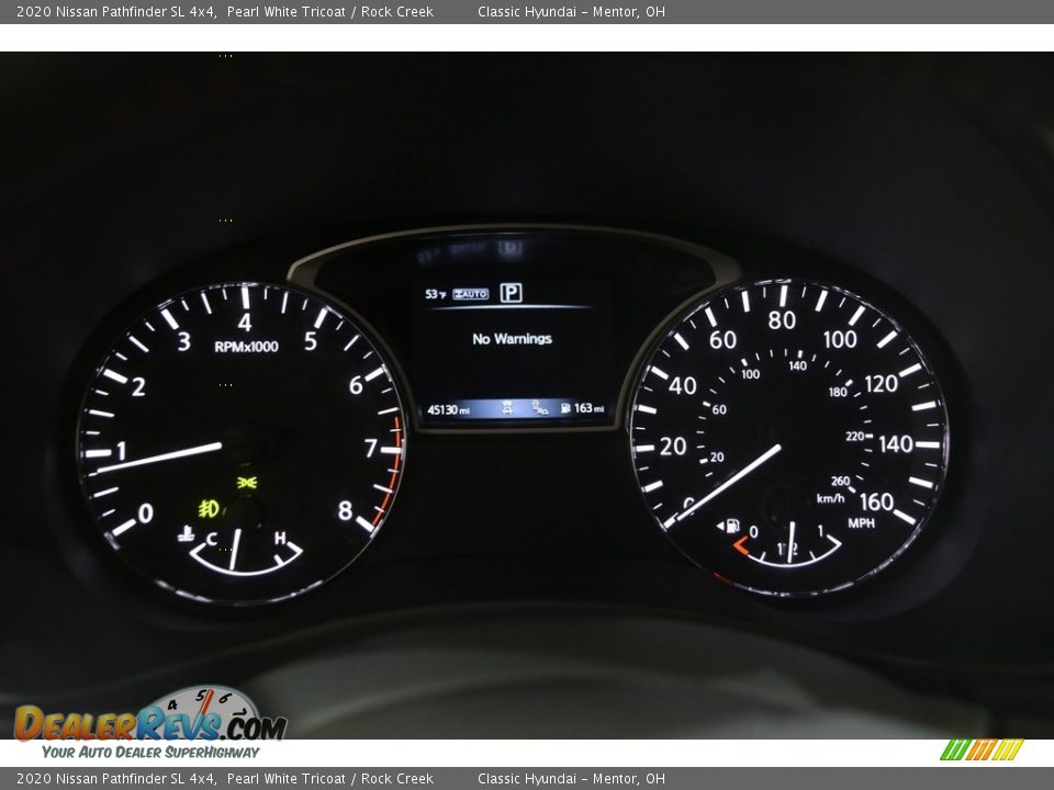 2020 Nissan Pathfinder SL 4x4 Pearl White Tricoat / Rock Creek Photo #9