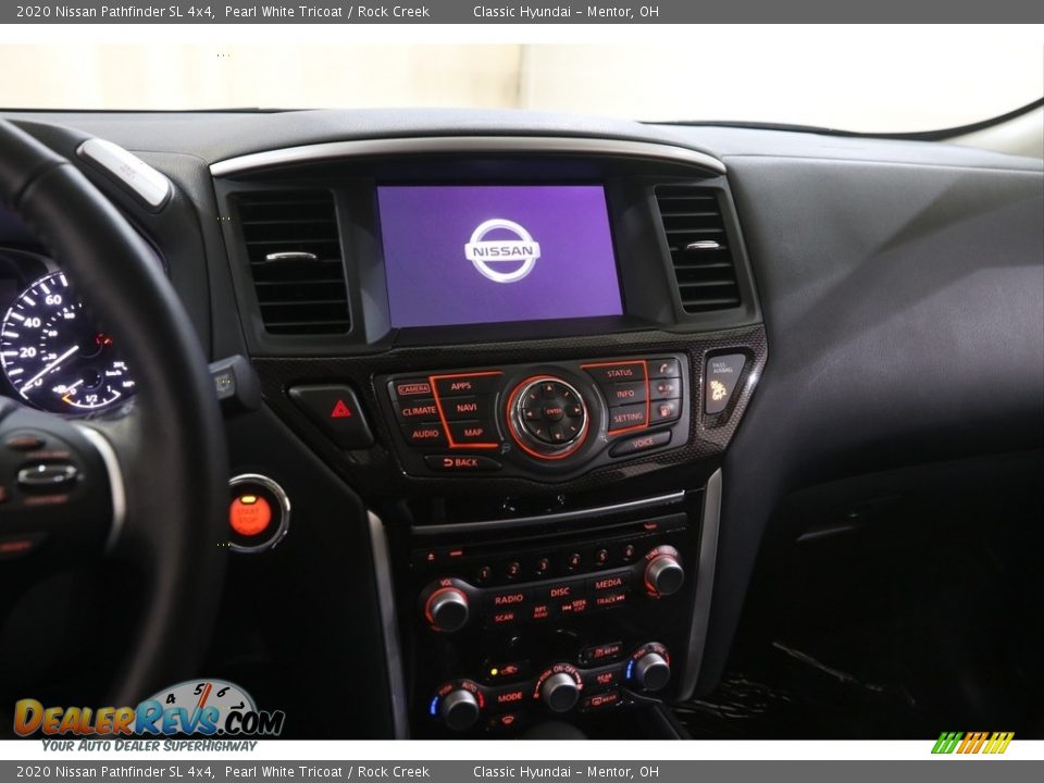 2020 Nissan Pathfinder SL 4x4 Pearl White Tricoat / Rock Creek Photo #10