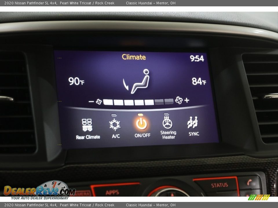 2020 Nissan Pathfinder SL 4x4 Pearl White Tricoat / Rock Creek Photo #15