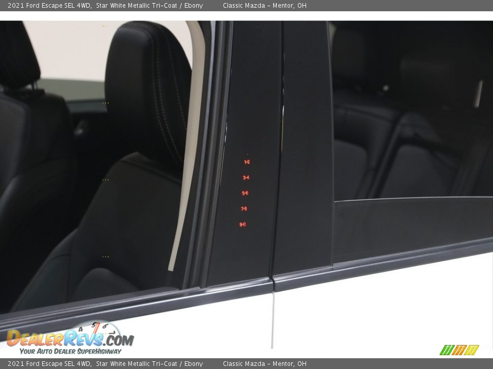 2021 Ford Escape SEL 4WD Star White Metallic Tri-Coat / Ebony Photo #4