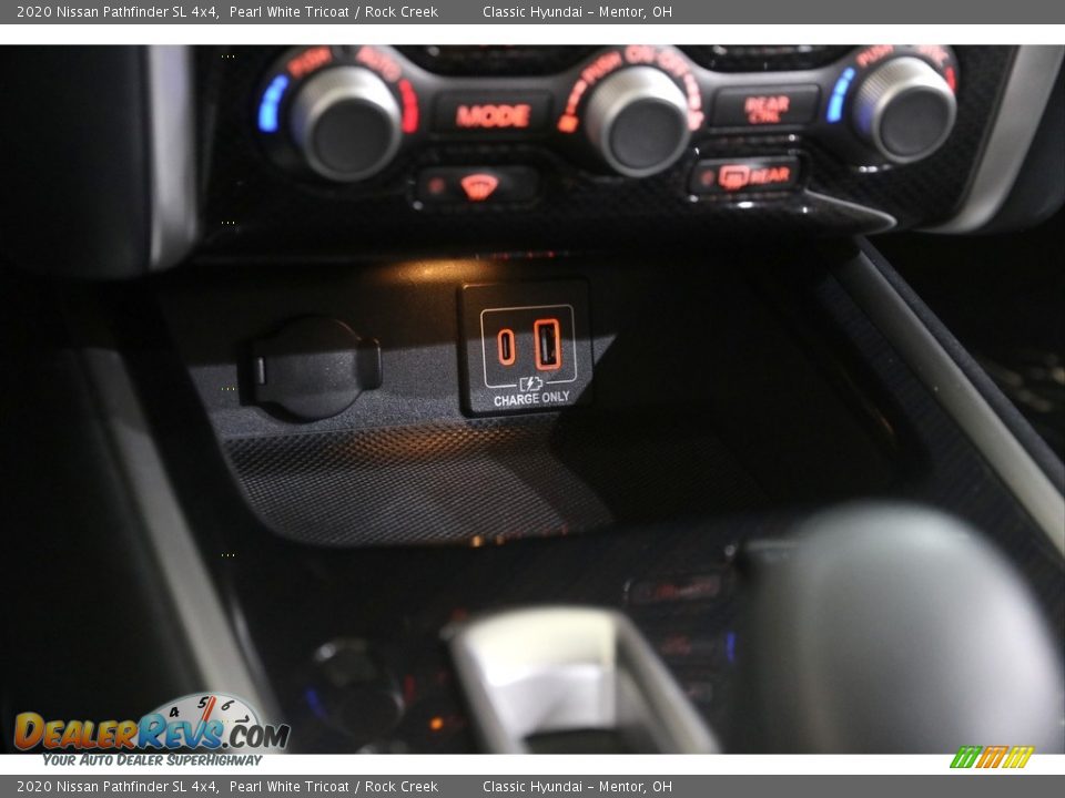 2020 Nissan Pathfinder SL 4x4 Pearl White Tricoat / Rock Creek Photo #19