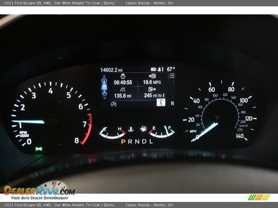 2021 Ford Escape SEL 4WD Star White Metallic Tri-Coat / Ebony Photo #9